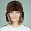 Image result for Fur Trapper Hat On a Woman