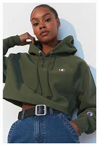Image result for Adidas Reverse Weave Cropped Hoodie