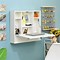 Image result for Wall Mounted Fold Down Desk
