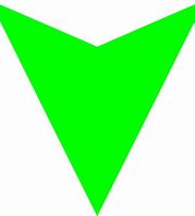 Image result for Green Arrow Pointing Down