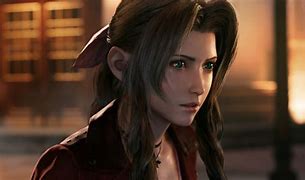 Image result for Aerith FF7 Remake Waving