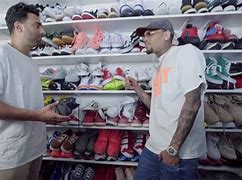 Image result for Chris Brown Shoe Closet