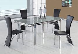 Image result for Expandable Glass Dining Table