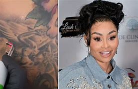 Image result for Blac Chyna removes demonic tattoo
