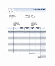 Image result for Free Sales Order Template Excel