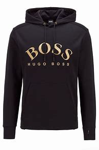 Image result for Hugo Boss Logo Mock Neck Sweatshirt