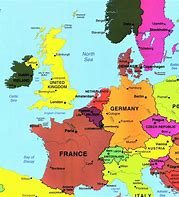 Image result for Europe Map France and Italy
