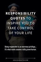 Image result for Inspirational Quotes About Taking Responsibility