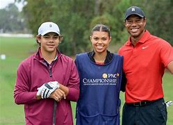 Image result for Tiger Woods caddy for son