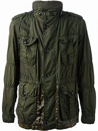 Image result for Green Military Jacket