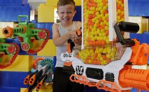 Image result for Nerf War with Girl Kids