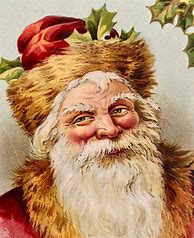 Image result for Vintage Christmas Postcard Santa