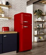 Image result for Kitchen with Smeg Refrigerator