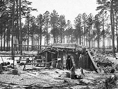 Image result for Petersburg Trenches Civil War