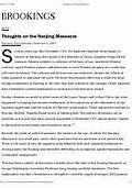 Image result for Nanjing Massacre First to 100