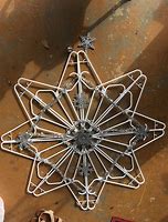 Image result for Plastic Clothes Hanger Yard Decorations