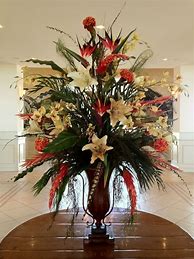 Image result for Silk Flower Arrangements with Candles