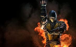 Image result for Mortal Kombat Scorpion Inferno Background