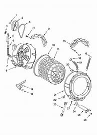 Image result for Parts Diagram Kenmore Washer 91565110