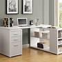 Image result for small corner desk with drawers