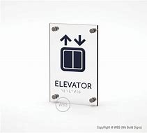 Image result for Freight Elevator Sign