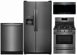 Image result for Frigidaire Kitchen Set Stainless Steel