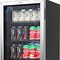 Image result for Tabletop Fridge with Clear Door