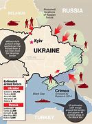 Image result for Ukraine and Russia War Map