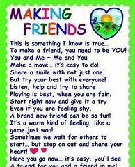Image result for First Grade Friendship Poem