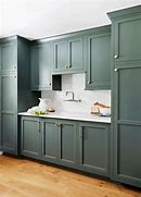 Image result for Teal Kitchen Cabinets