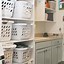 Image result for Tall Laundry Room Cabinets