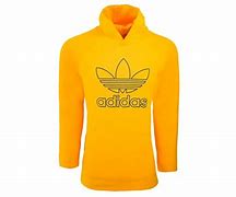 Image result for Adidas Originals Trefoil Hoodie Yellow