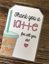 Image result for Thank You Latte