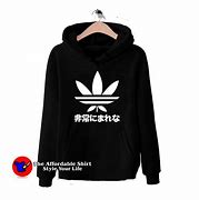 Image result for Adidas Hoodie with Japanese Letter