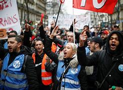 Image result for French Pension Protest