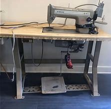 Image result for Used Industrial Sewing Machine Tables