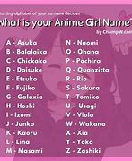 Image result for Anime Style Names