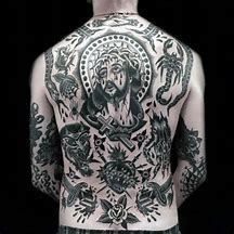 Image result for Traditional Back Tattoo