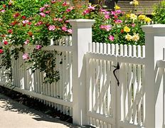Image result for DIY Front Yard Fence