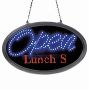 Image result for Oval LED Open Sign