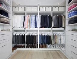 Image result for Walk-In Closet Organization