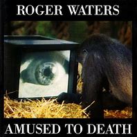 Image result for Roger Waters Amused to Death T-Shirt