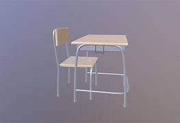 Image result for Wooden School Desk and Chair
