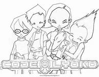 Image result for Code Lyoko Coloring Pages