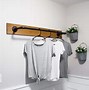 Image result for DIY Clothes Hanger Storage Rack