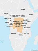 Image result for Map of Democratic Republic of Congo Africa