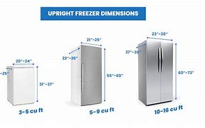 Image result for Upright Freezer Dimensions