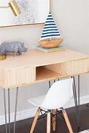 Image result for Homemade Wooden Kids Desk