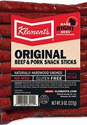 Image result for Klement's Beef Sticks