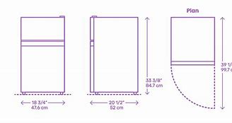Image result for outdoor mini fridge dimensions